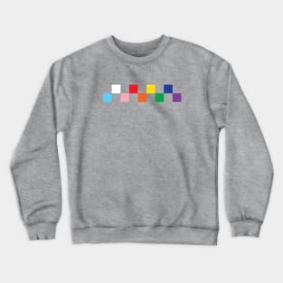 Trans Pride Pixel Crewneck Sweatshirt